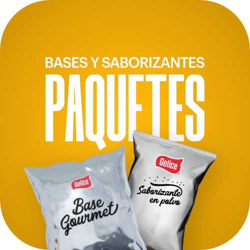 Paquetes De Bases Y Saborizantes