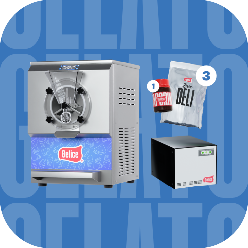 Máquina De Helado Frito Frittella Premium Gelice Con Refrigerador 110V -  Gelice®